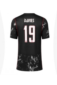 Kanada Alphonso Davies #19 Jalkapallovaatteet Naisten Vieraspaita MM-kisat 2026 Lyhythihainen